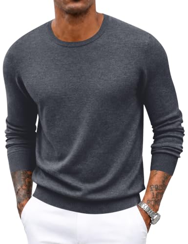 Men's Crewneck Wool Sweater