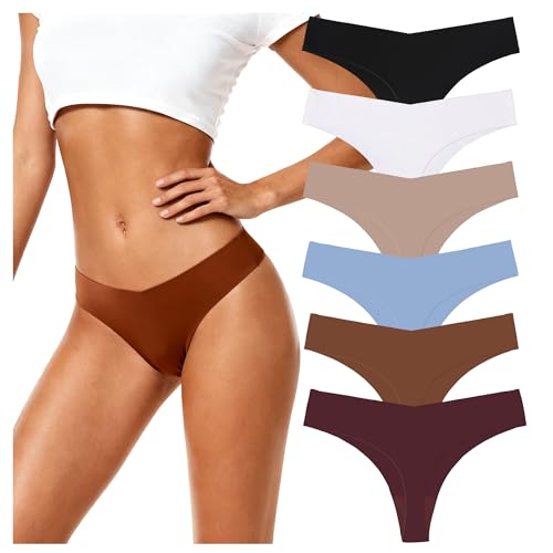 Seamless No Show Thong (6PK)