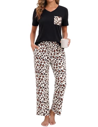 V-Neck Pajamas Sets
