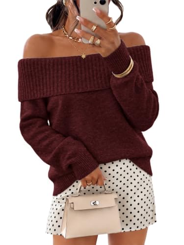 Off The Shoulder Sweater