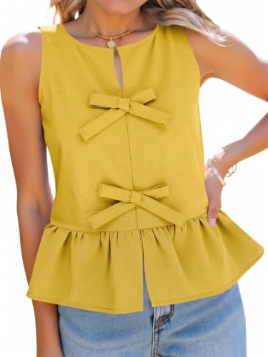 Peplum Tank Top