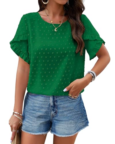 Ruffle Short Sleeve