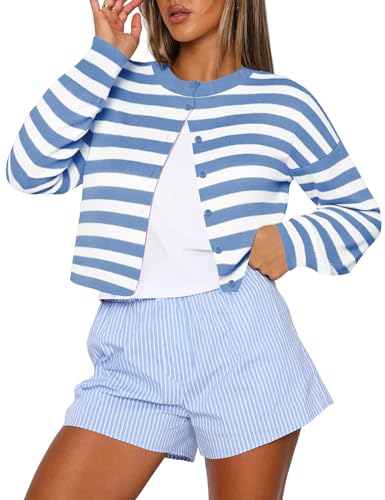 Cropped Cardigan Sweater