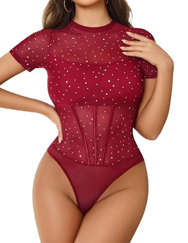 Sheer Mock Bodysuit