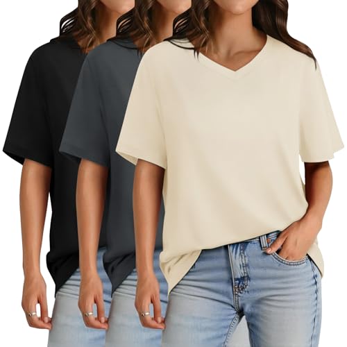 3pk V Neck T-Shirts