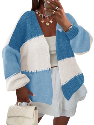 Color Block Cardigan