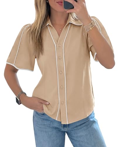 Puff Button Down Shirt