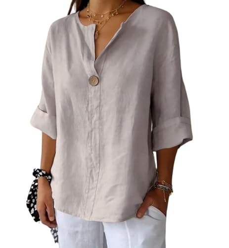 Cotton Linen Blouse