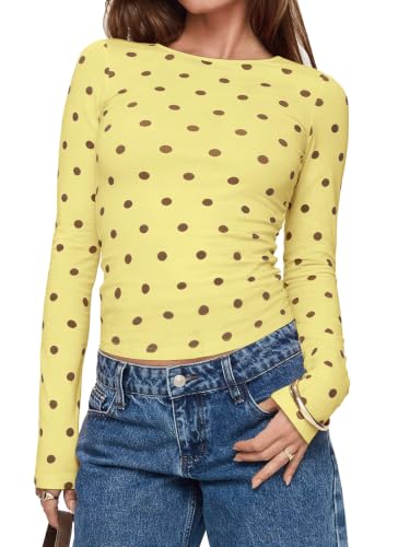 Polka Dot Long Sleeve Top