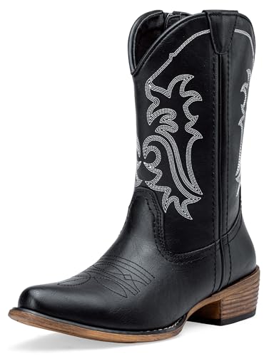 Mid-Calf Cowgirl Boots