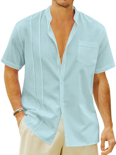 Cotton Linen Blend Shirt