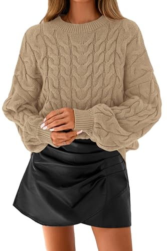 Cable-Knit Sweater