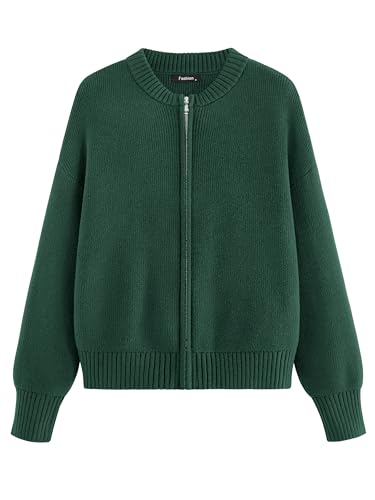 Zip-Up Cardigan