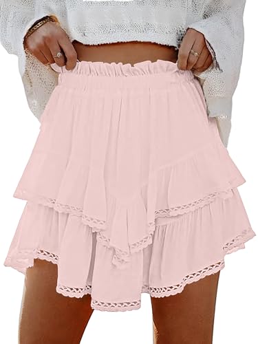 Ruffle Boho Skort