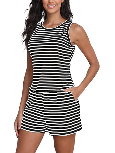 Striped Tank Set