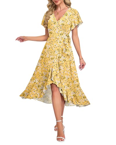 Wrap Midi Dress