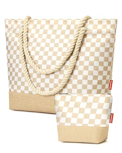 Straw Beach Tote