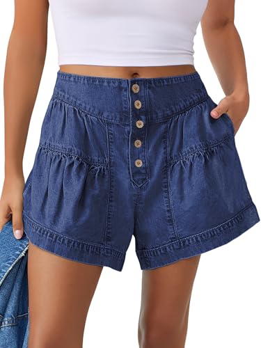 ANRABESS Jean Shorts