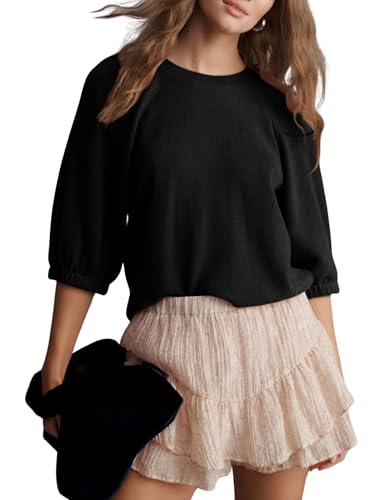 Puff Short Sleeve Sweater