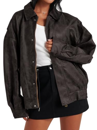 Oversized Faux Leather