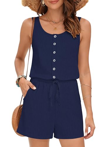 Sleeveless Jumpsuit Romper