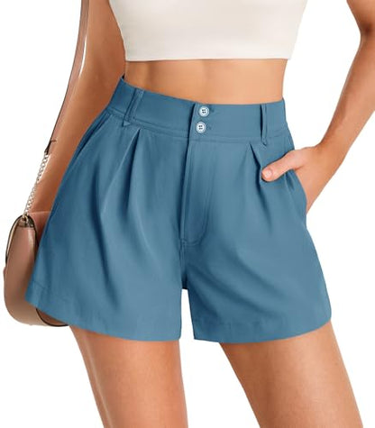 Dressy High Waisted Shorts