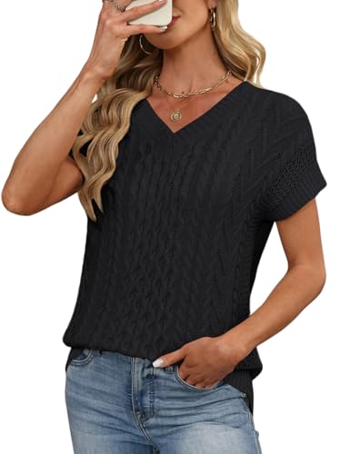 Knit Crochet Sweater Vest