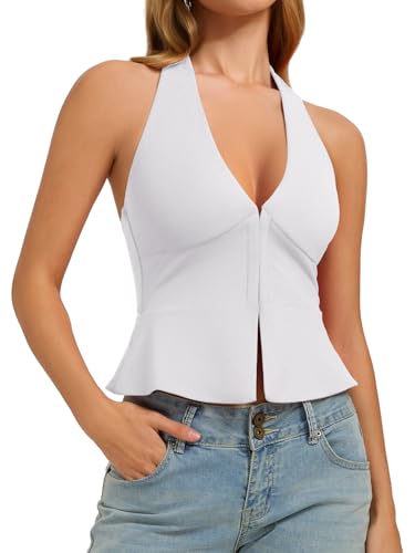 Halter Front Top