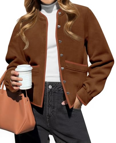 Button Down Fleece Jacket