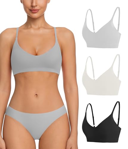 3pk Bralettes