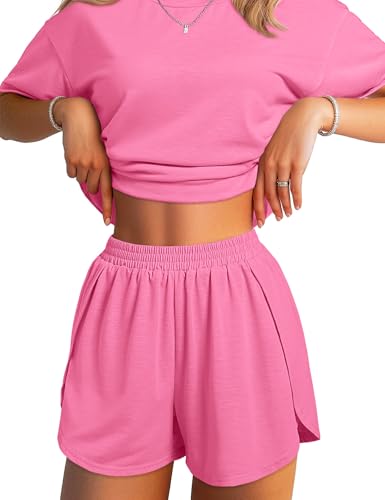 Split Short Pajama Set