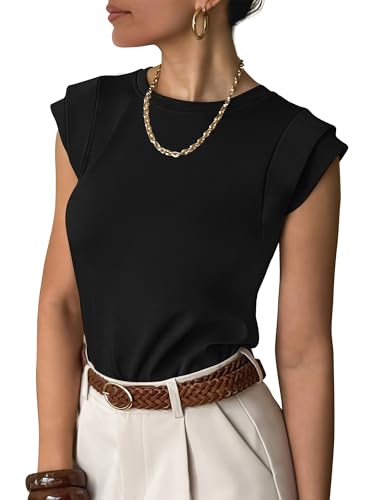 ANRABESS Cap Sleeve Top