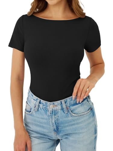 Ribbed Short Sleeve Top