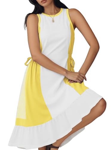Color Block Flowy Dress