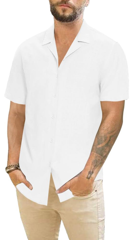 Men's Cotton Linen Shirt