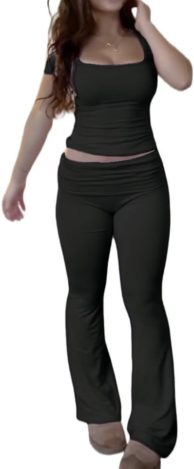Square Neck Lounge Set