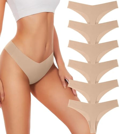 Seamless No Show Underwear (6PK)