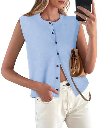 Sweater Vest Cardigan