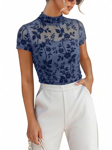 ANRABESS Mesh Blouse