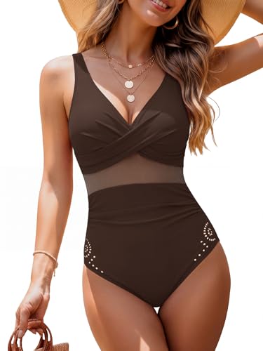 Mesh One Piece Swimsuit