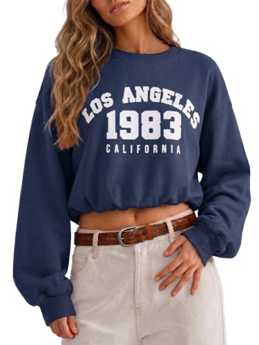 Cropped LA Crewneck