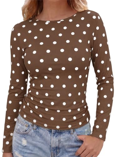 Polka Dot Long Sleeve Top