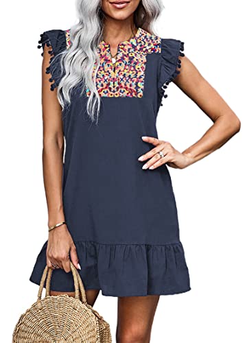 Boho Embroidered Dress