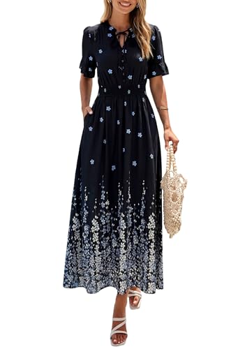 Boho Floral Maxi Dress