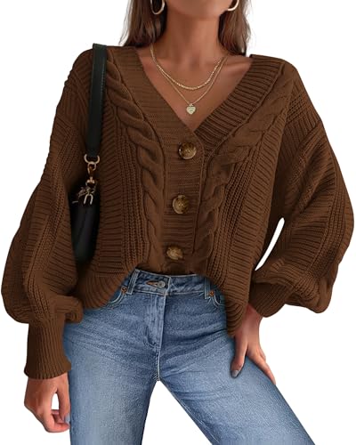 Chunky Cardigan Sweater