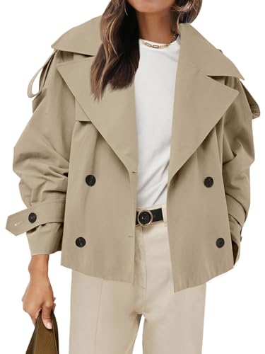 Cropped Trench Jacket