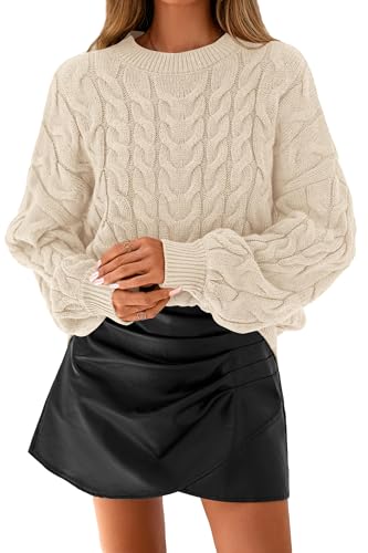 Cable-Knit Sweater
