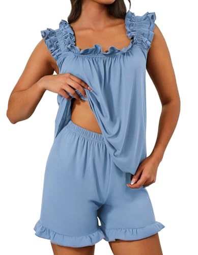 Ruffle Pajama Set