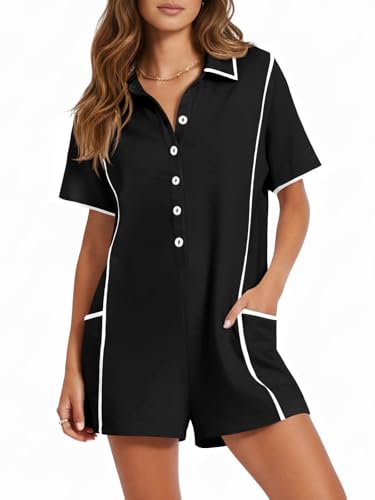 Casual Polo Romper