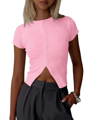 Ribbed Cropped Cardigan